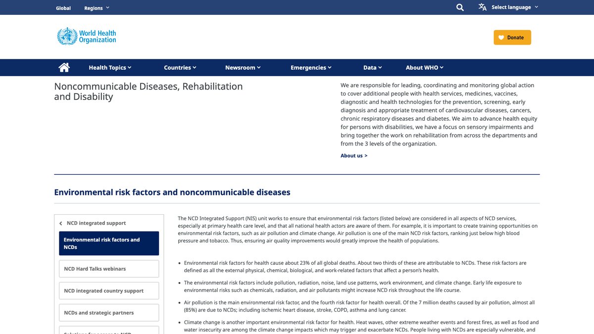 Dr. Tedros article screenshot